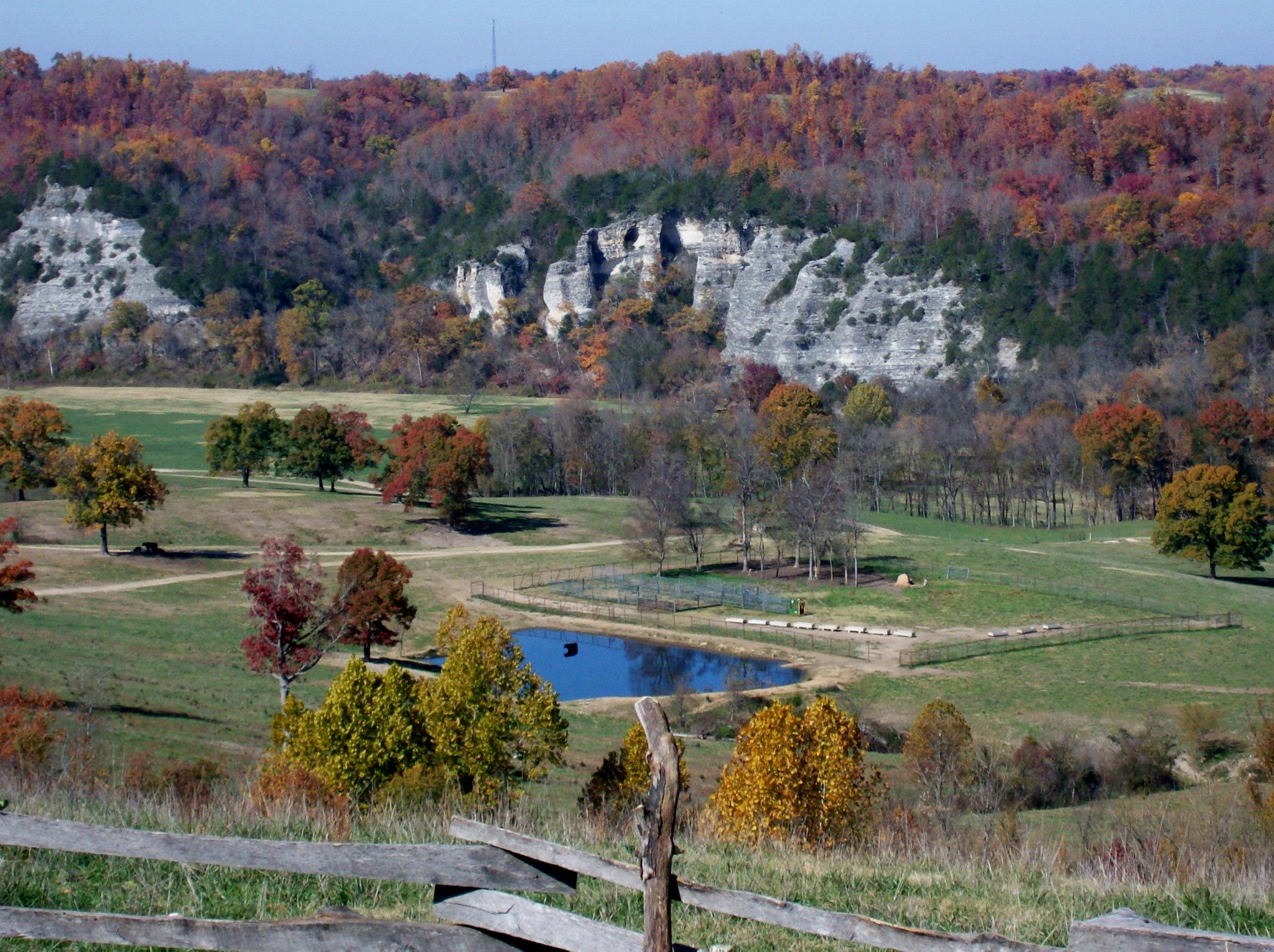 Buffalo River country bluffs surround our secluded mountain cabins for rent in Arkansas in the heart of the Ozarks.