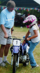 ATV four-wheeling in our park-like setting is a big attraction here.