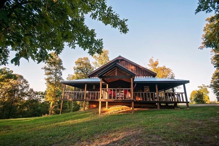 Favorite vacation cabin rental for trail rides, canoe trips, and bird watching.
